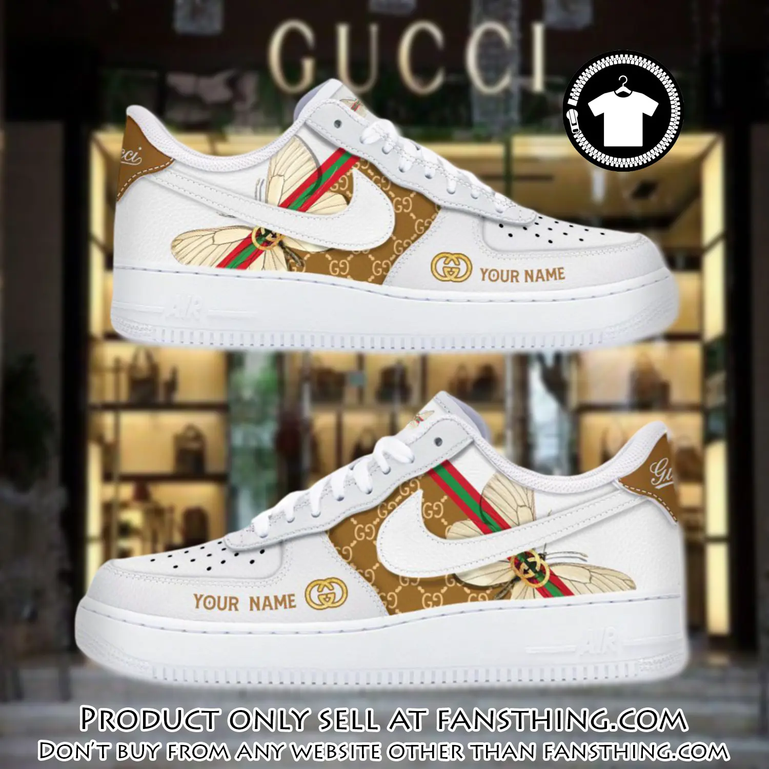 Personalized gucci luxury air force 1 sneakers limited af1 shoes oaf1013 fst4522205